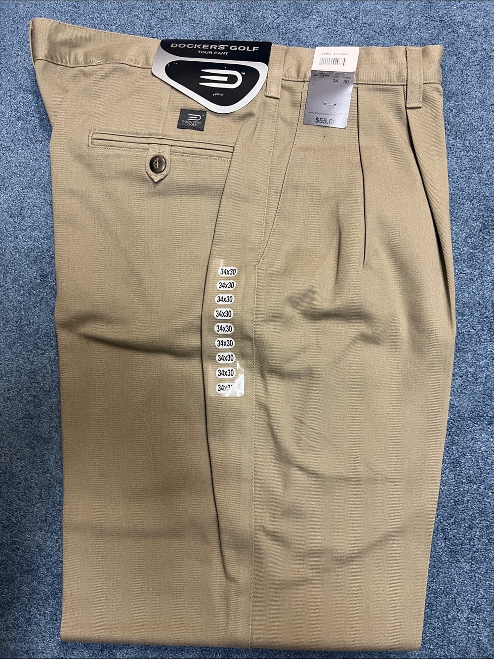Dockers Men's Golf Chino Pants in Tan